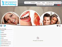 Tablet Screenshot of ortodontiklinik.com